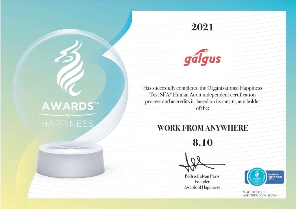 GALGUS - Awards of Happiness
